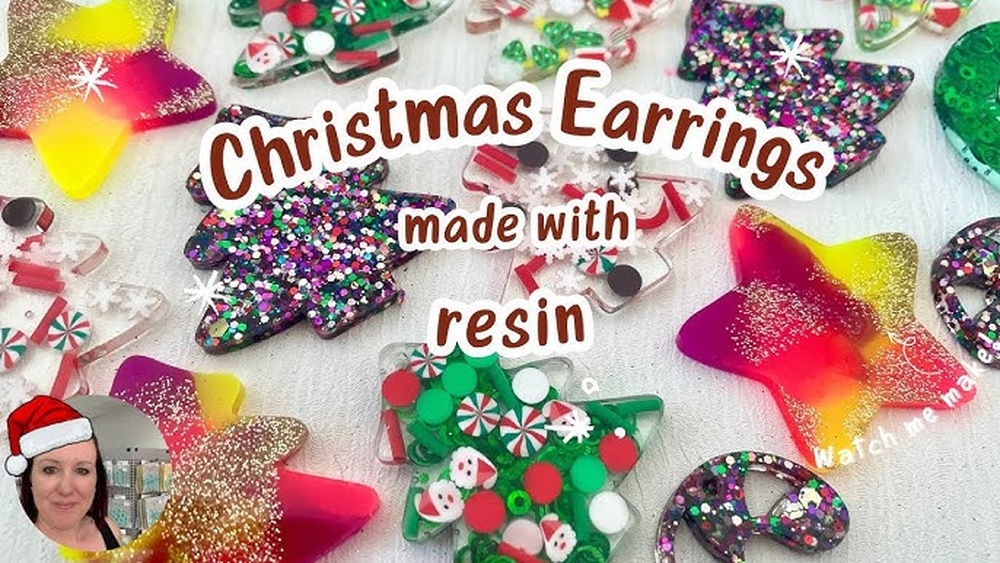 Resin Crafts Tutorial Christmas
